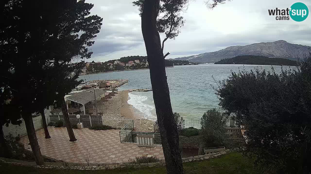 Webcam Lumbarda – Prvi Žal Strand – Korčula