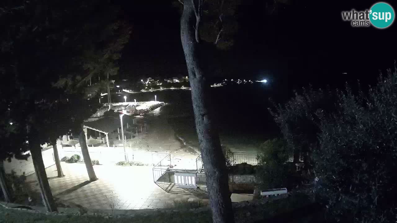 Spletna kamera Lumbarda – Plaža Prvi Žal – Korčula