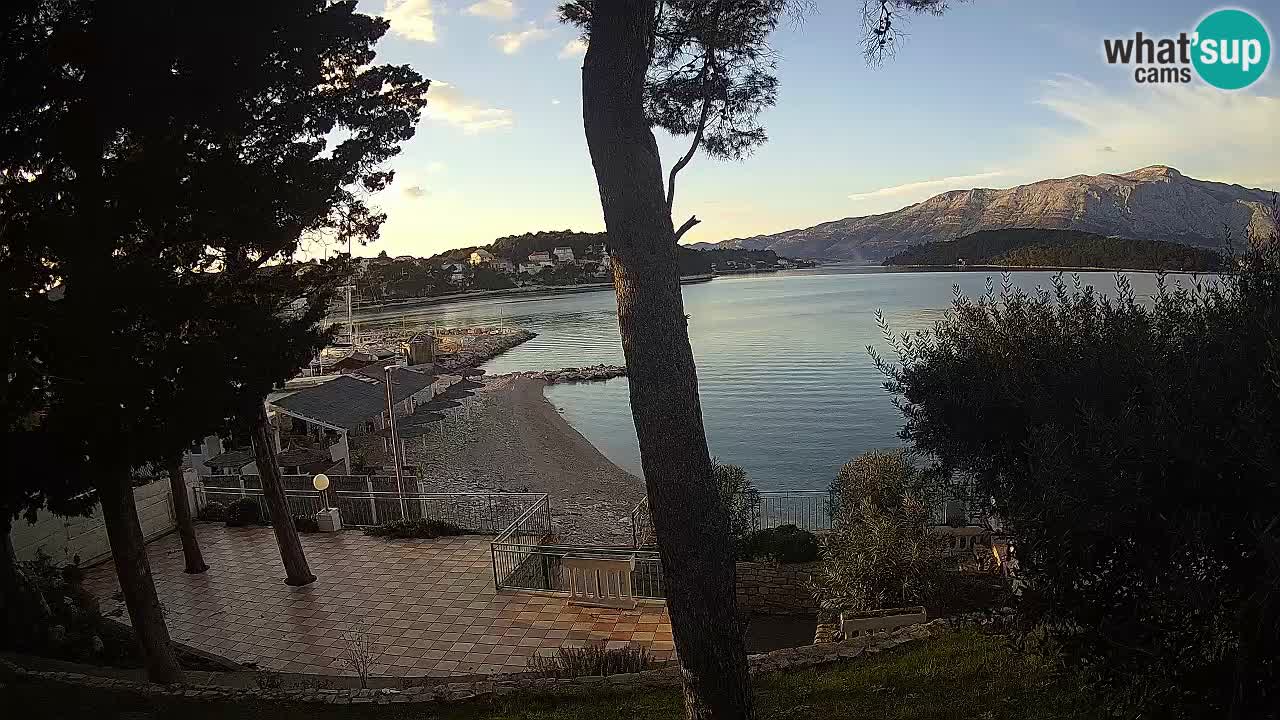 Webcam Lumbarda – Prvi Žal Strand – Korčula
