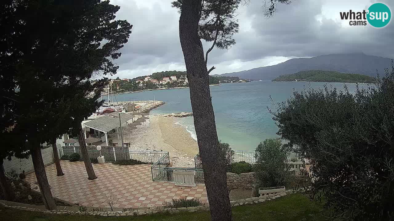 Web kamera Lumbarda – Plaža Prvi Žal – Korčula