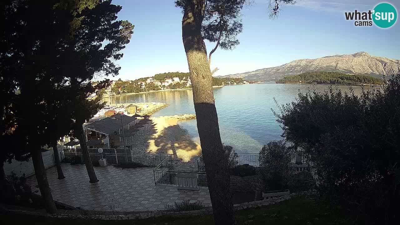Webcam Lumbarda – Prvi Žal Strand – Korčula