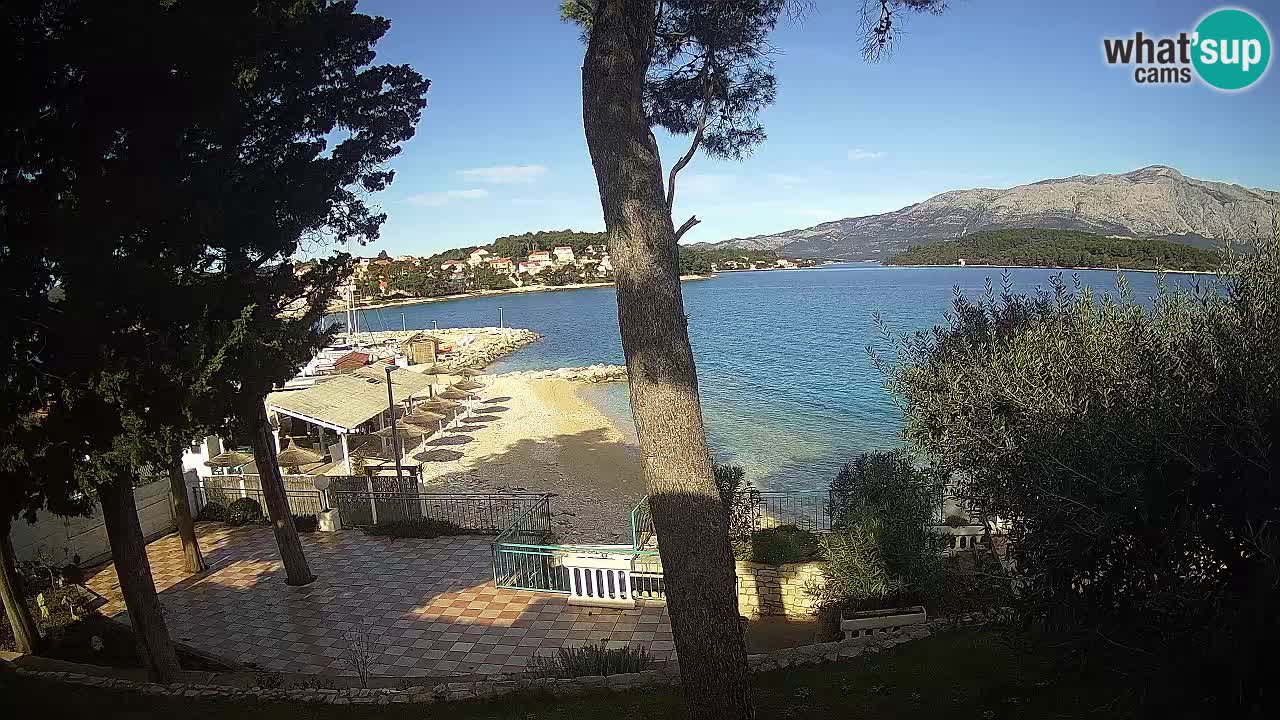 Webcam Lumbarda – Prvi Žal Strand – Korčula