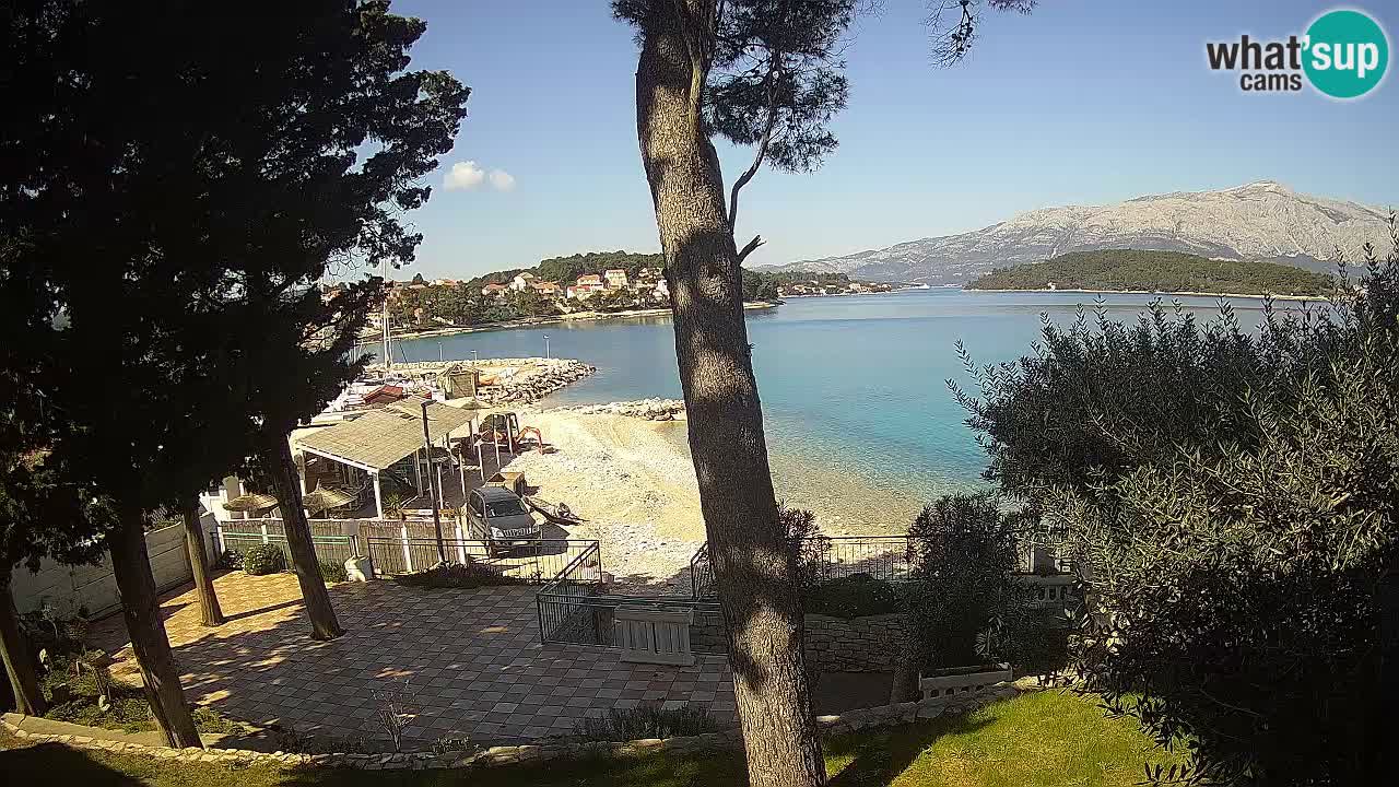 Webcam Lumbarda – Prvi Žal Strand – Korčula