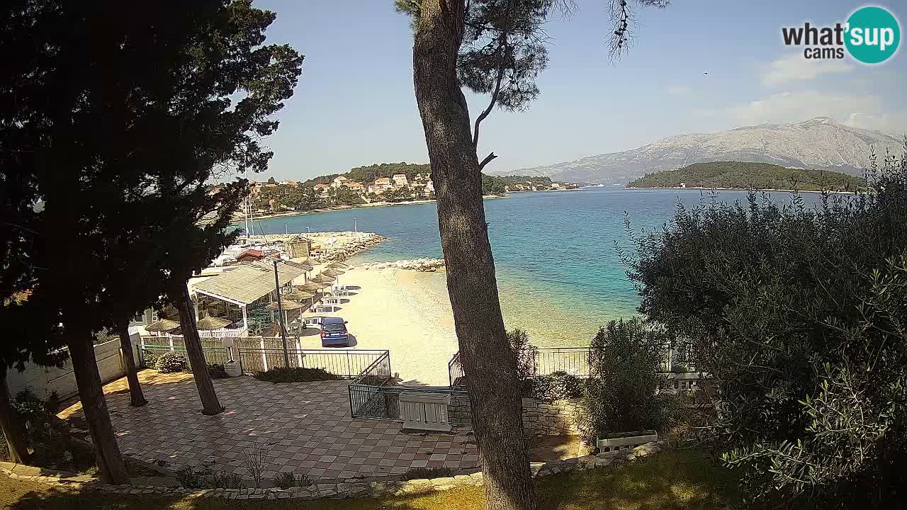 Webcam Lumbarda – Prvi Žal Strand – Korčula