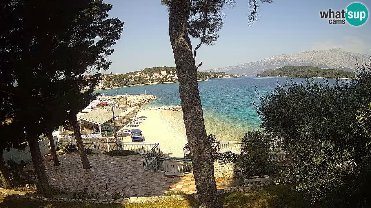 Camera en vivo Lumbarda – Playa Prvi Žal – Korčula