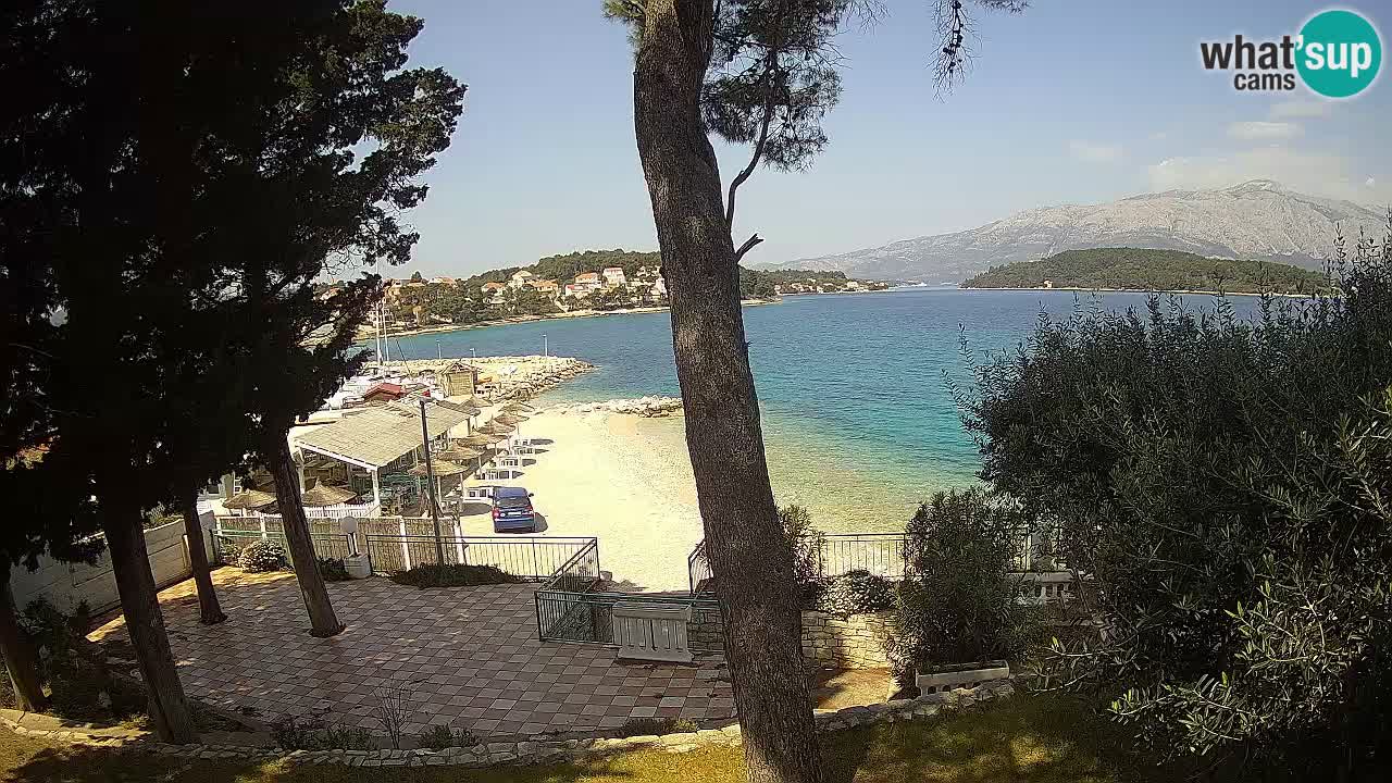 Webcam Lumbarda – Prvi Žal beach – Korčula