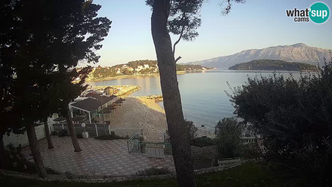 Webcam Lumbarda – Prvi Žal Strand – Korčula