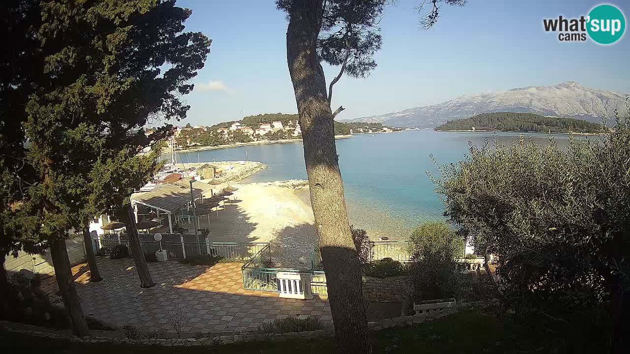 Webcam Lumbarda – Prvi Žal Strand – Korčula