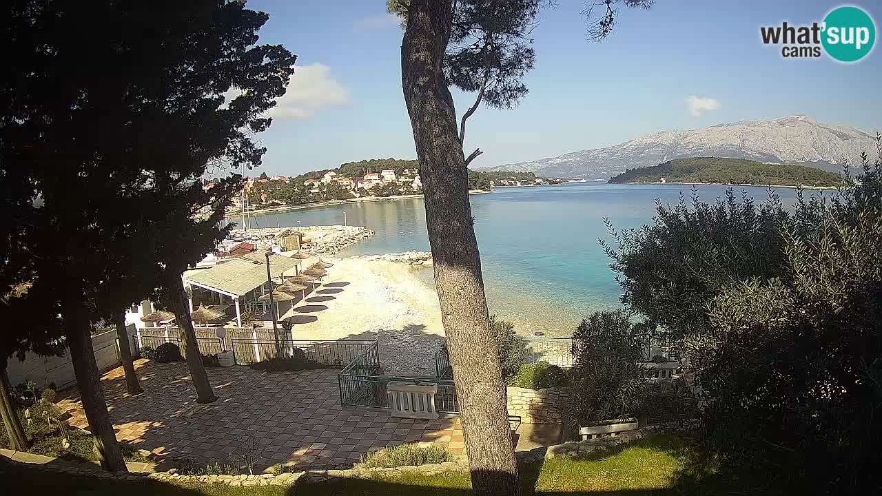 Webcam Lumbarda – Prvi Žal Strand – Korčula