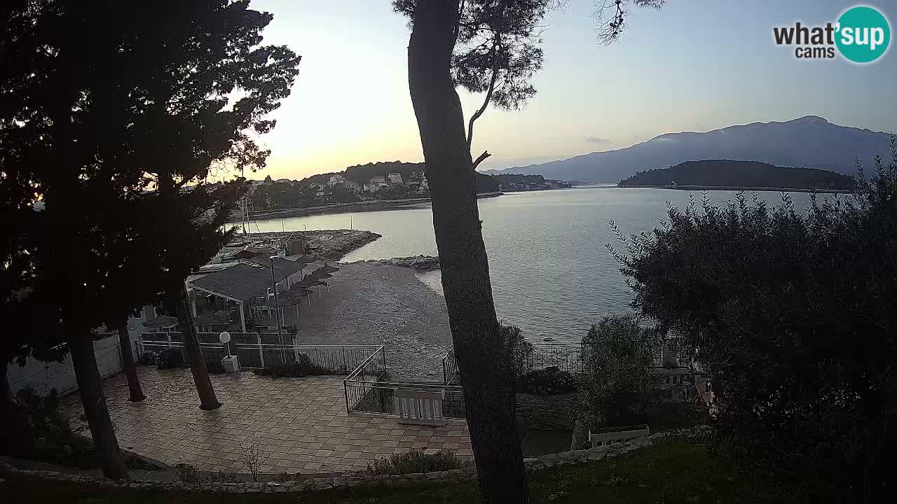 Webcam live Lumbarda – Plage Prvi Žal – Korčula