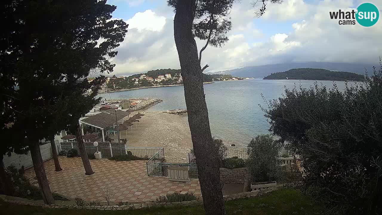 Webcam Lumbarda – Prvi Žal beach – Korčula