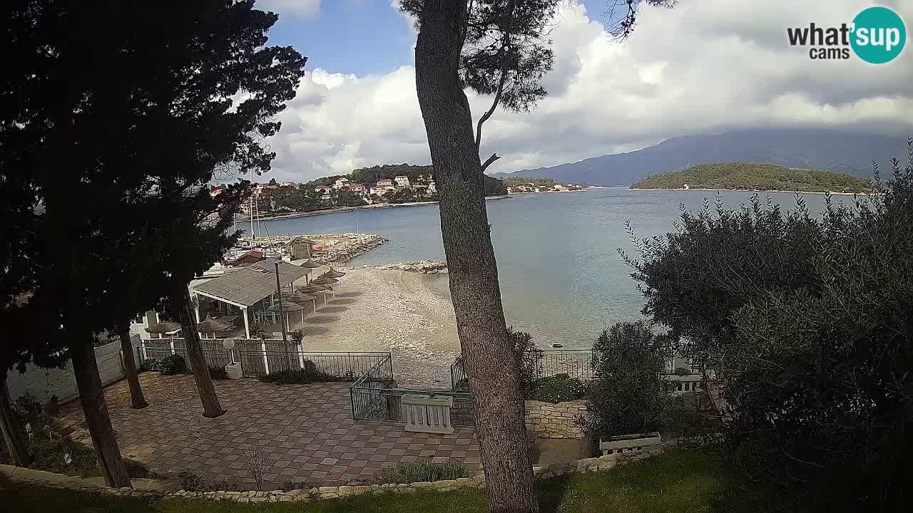 Webcam live Lumbarda – Plage Prvi Žal – Korčula