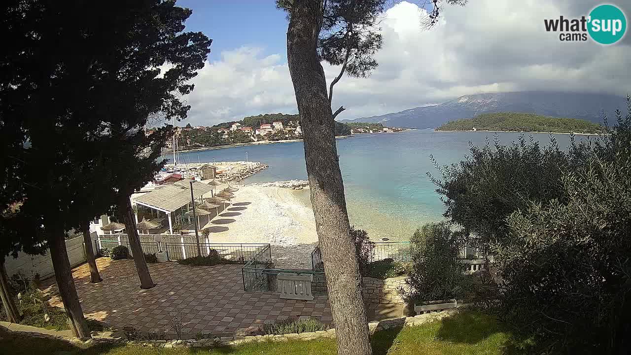 Webcam Lumbarda – Prvi Žal Strand – Korčula