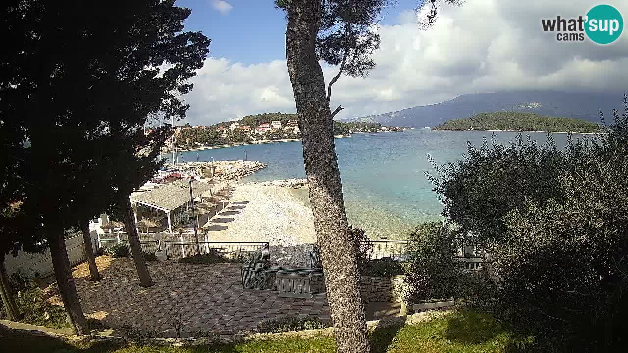 Webcam Lumbarda – Prvi Žal beach – Korčula
