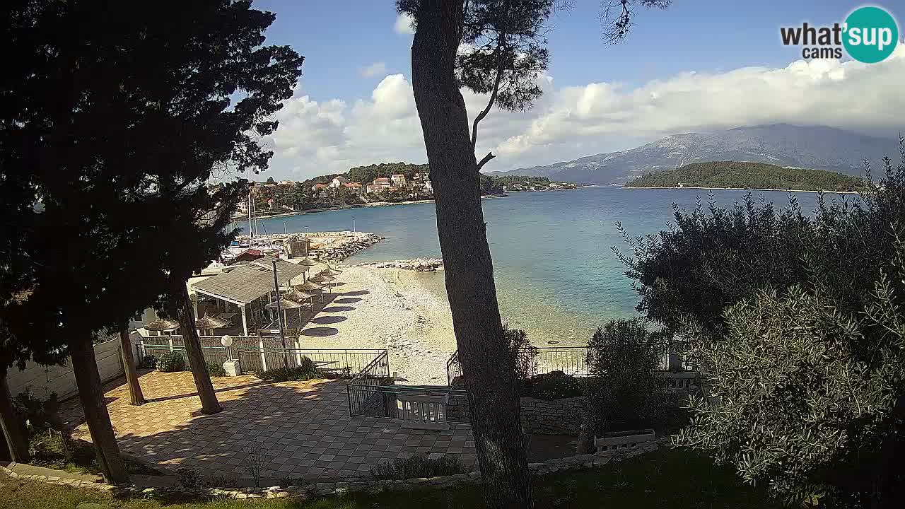 Webcam Lumbarda – Prvi Žal Strand – Korčula