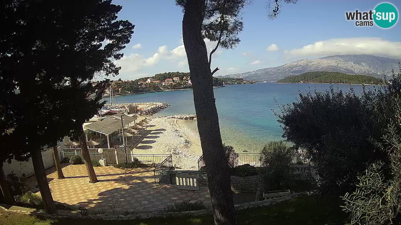 Webcam Lumbarda – Prvi Žal Strand – Korčula