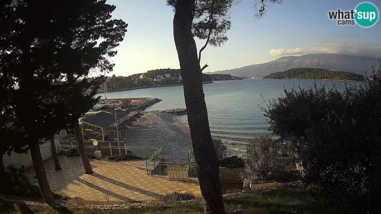 Webcam Lumbarda – Prvi Žal beach – Korčula