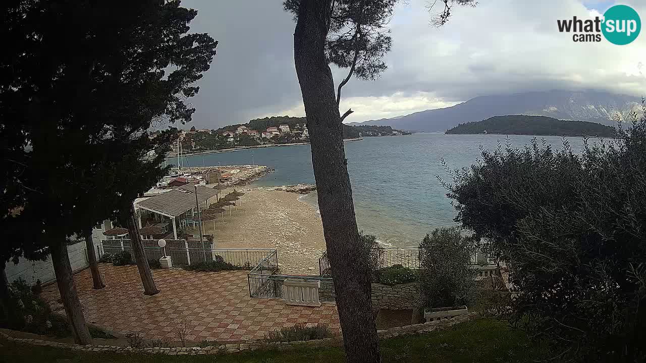 Webcam Lumbarda – Prvi Žal beach – Korčula