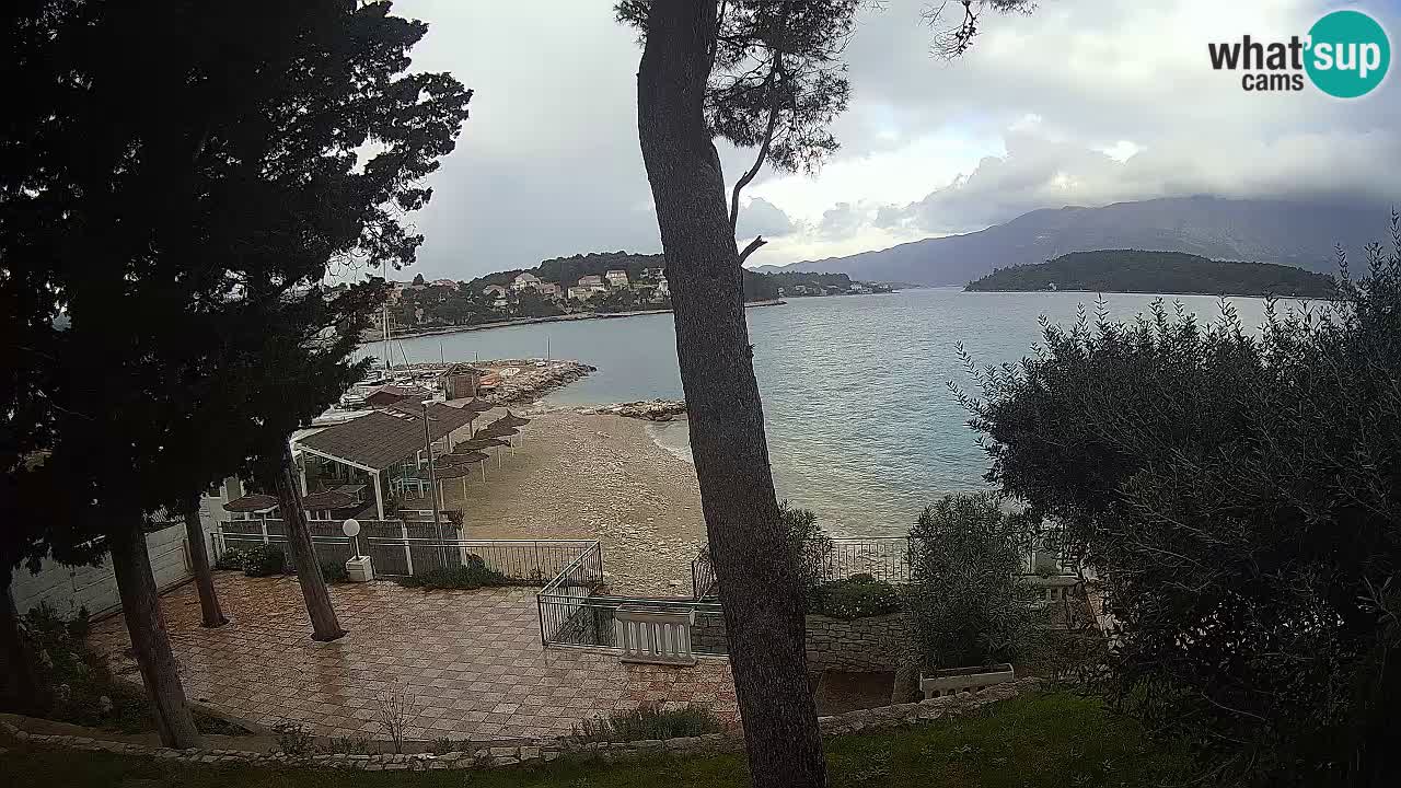 Webcam Lumbarda – Prvi Žal Strand – Korčula