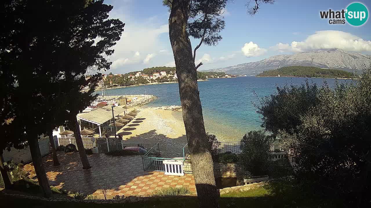 Webcam Lumbarda – Prvi Žal Strand – Korčula