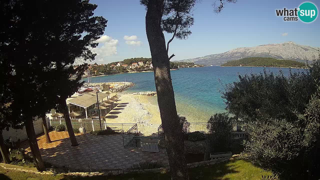 Webcam Lumbarda – Prvi Žal Strand – Korčula