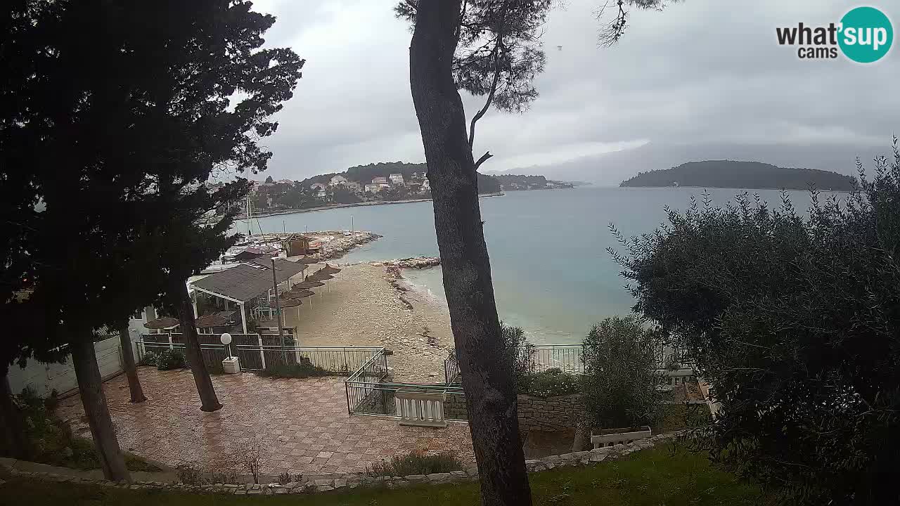 Webcam Lumbarda – Prvi Žal beach – Korčula