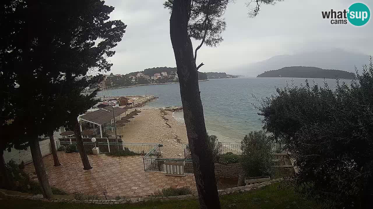 Spletna kamera Lumbarda – Plaža Prvi Žal – Korčula