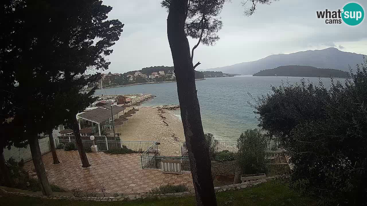 Camera en vivo Lumbarda – Playa Prvi Žal – Korčula