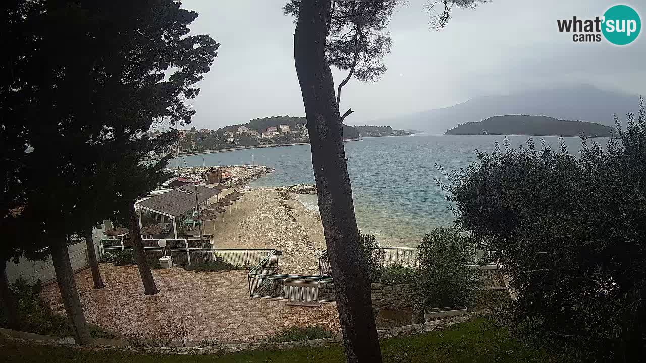 Camera en vivo Lumbarda – Playa Prvi Žal – Korčula