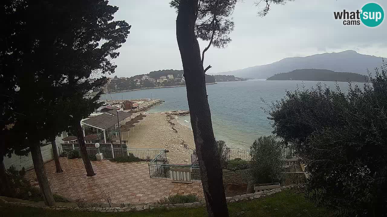 Camera en vivo Lumbarda – Playa Prvi Žal – Korčula