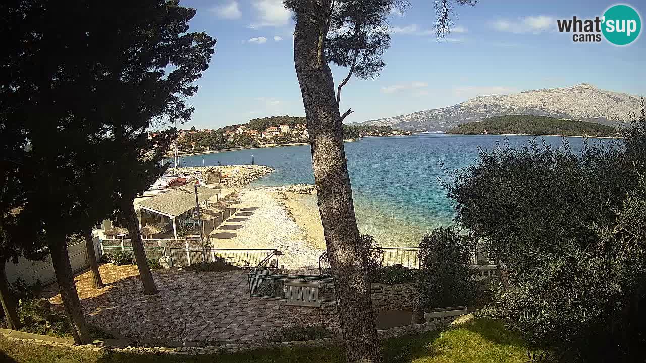 Webcam Lumbarda – Prvi Žal Strand – Korčula