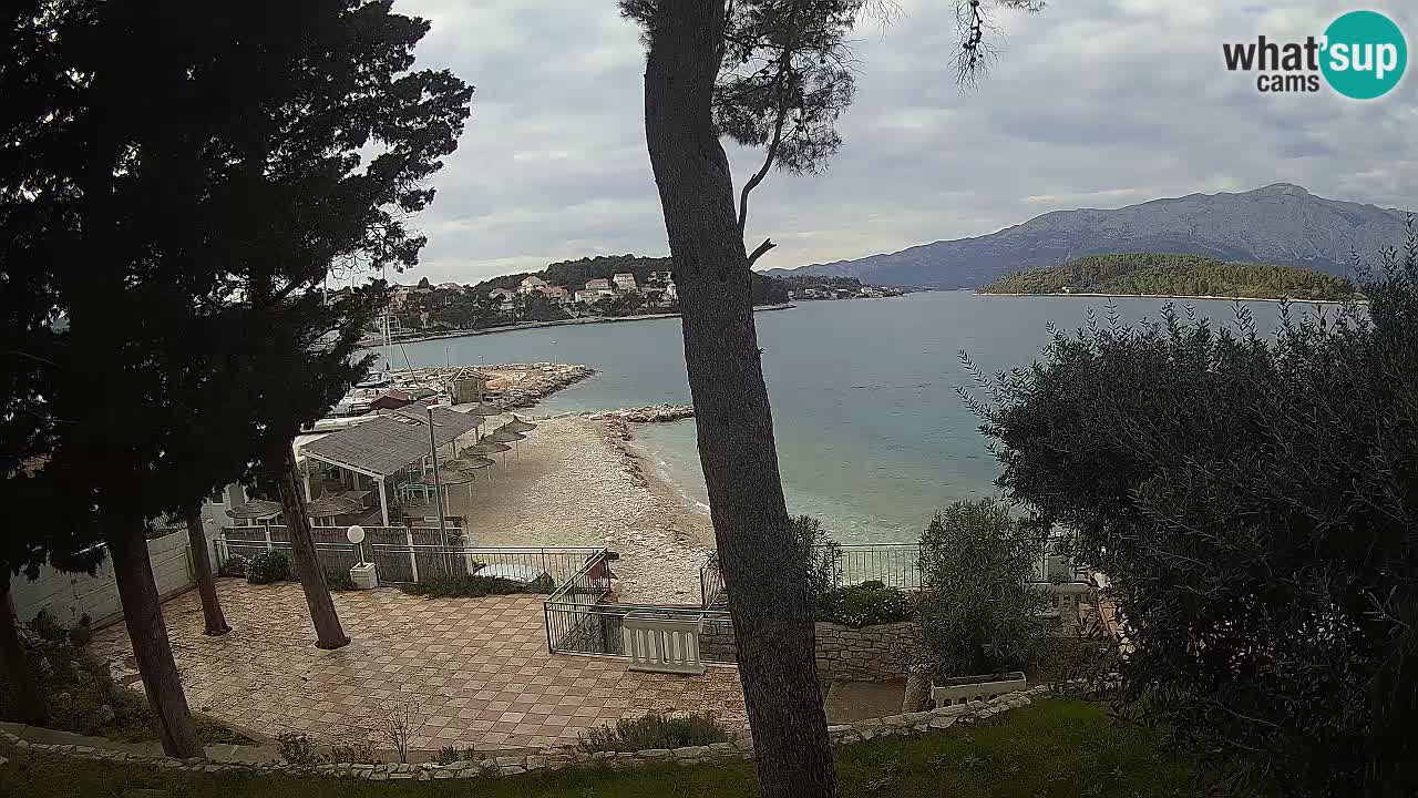 Webcam Lumbarda – Prvi Žal Strand – Korčula
