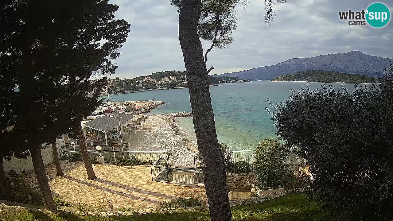 Webcam Lumbarda – Prvi Žal Strand – Korčula