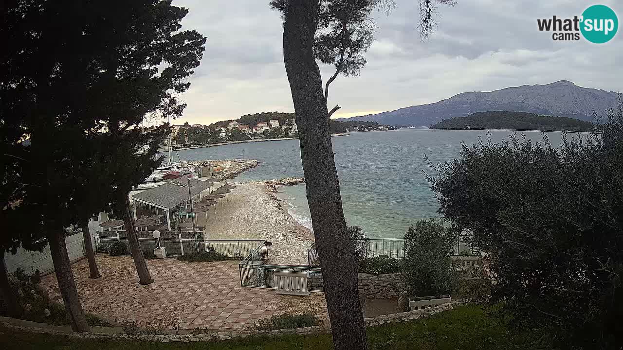 Camera en vivo Lumbarda – Playa Prvi Žal – Korčula