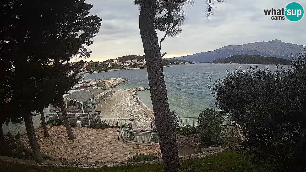 Webcam Lumbarda – Prvi Žal Strand – Korčula