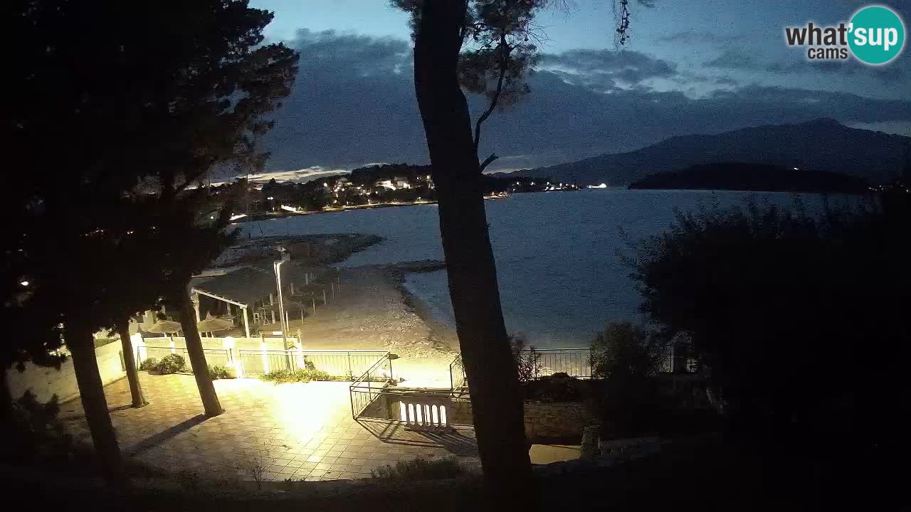 Spletna kamera Lumbarda – Plaža Prvi Žal – Korčula