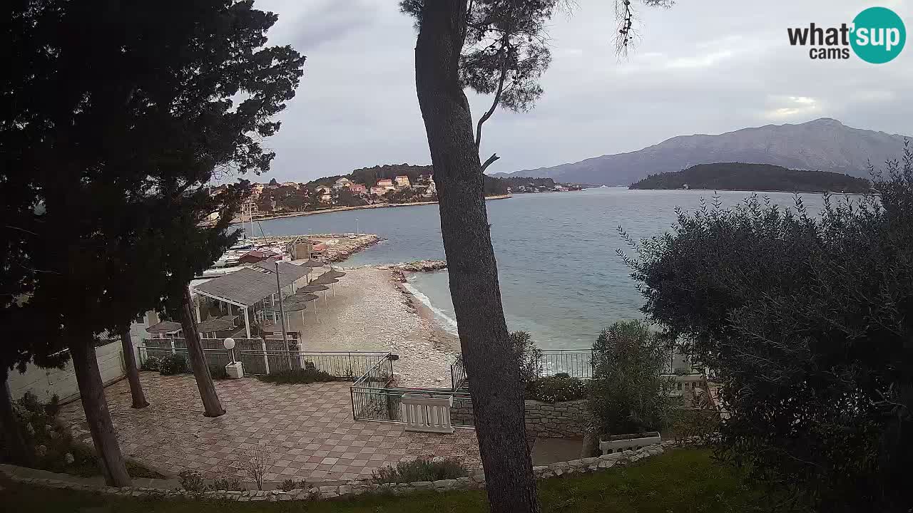 Webcam Lumbarda – Prvi Žal Strand – Korčula