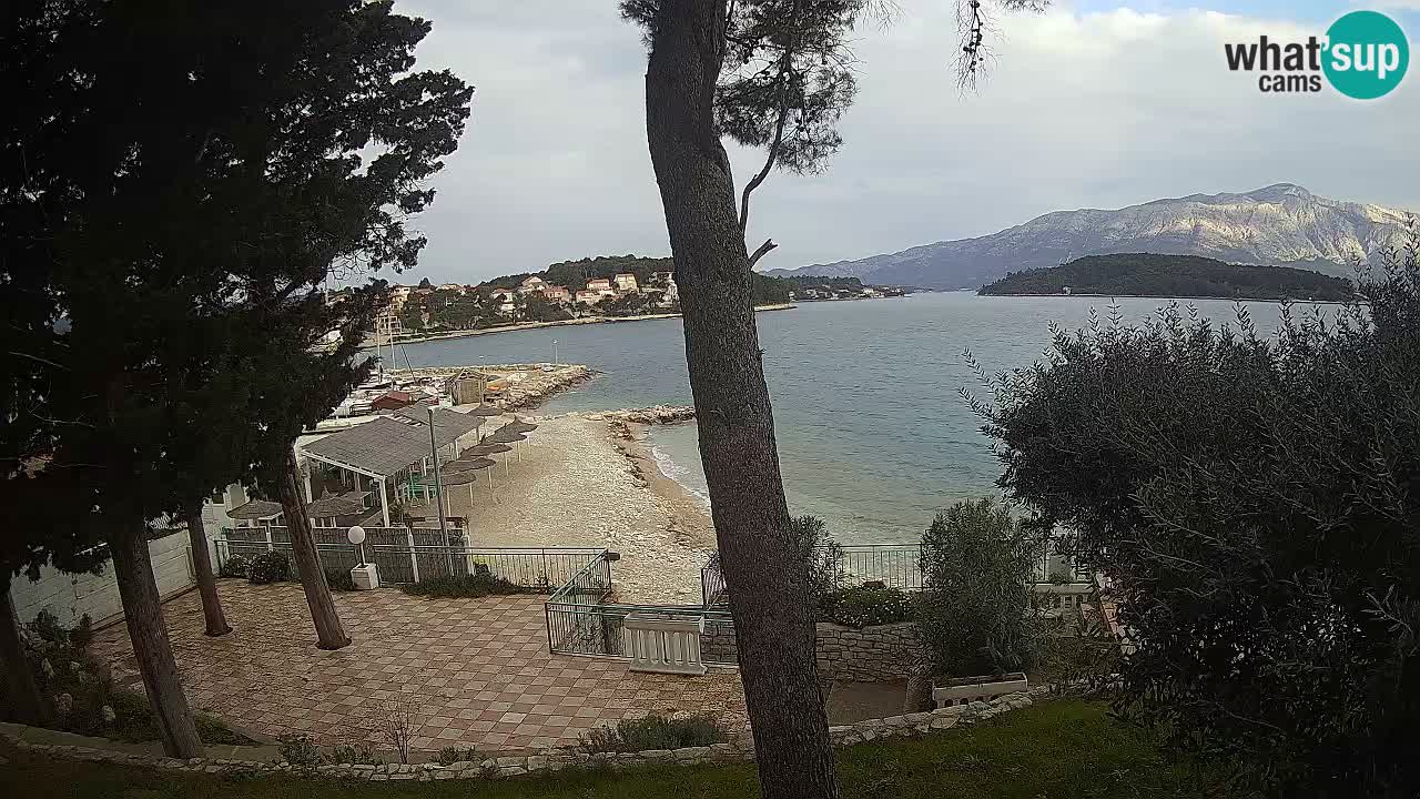 Webcam Lumbarda – Prvi Žal Strand – Korčula