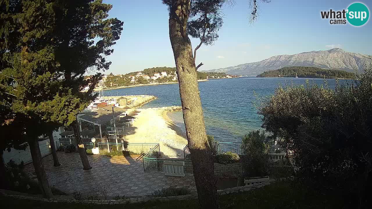 Webcam Lumbarda – Prvi Žal Strand – Korčula