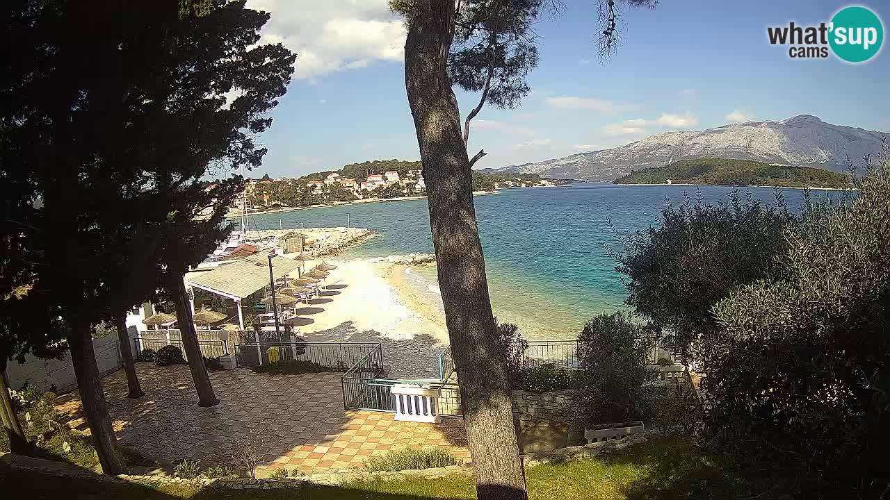 Webcam Lumbarda – Prvi Žal Strand – Korčula