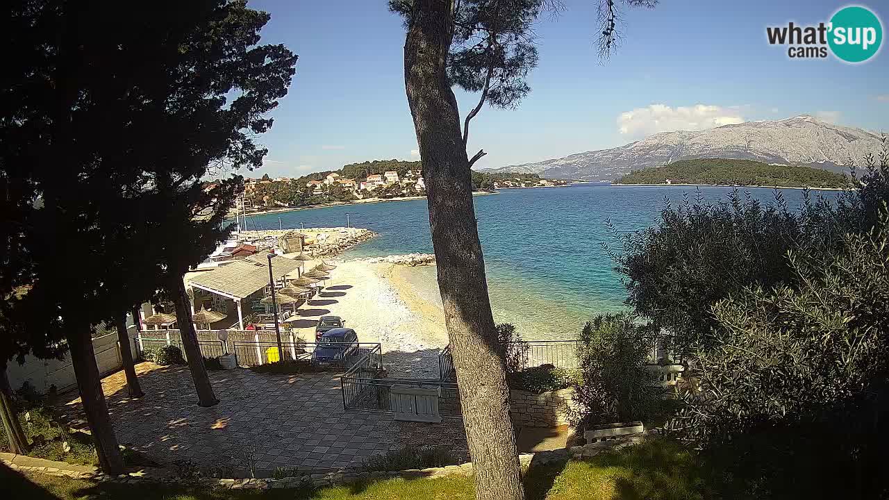 Camera en vivo Lumbarda – Playa Prvi Žal – Korčula