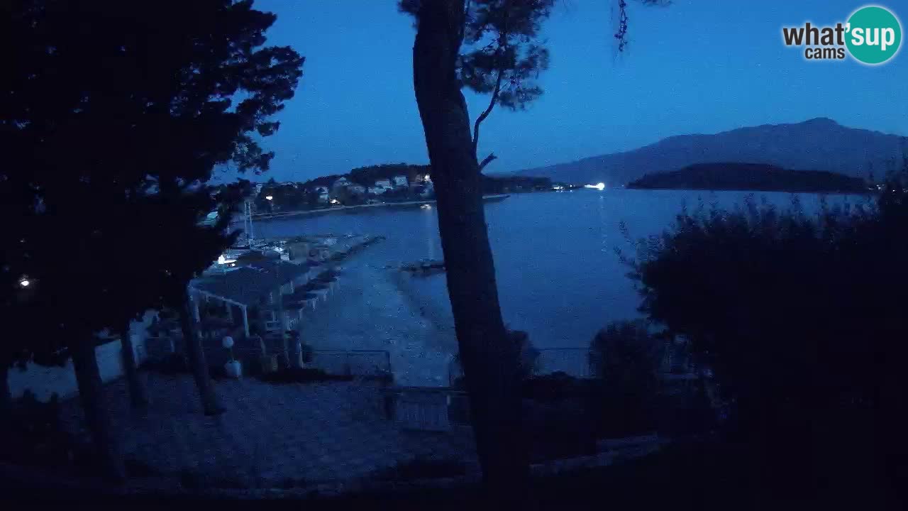 Livecam Lumbarda – Spiaggia Prvi Žal – Korčula