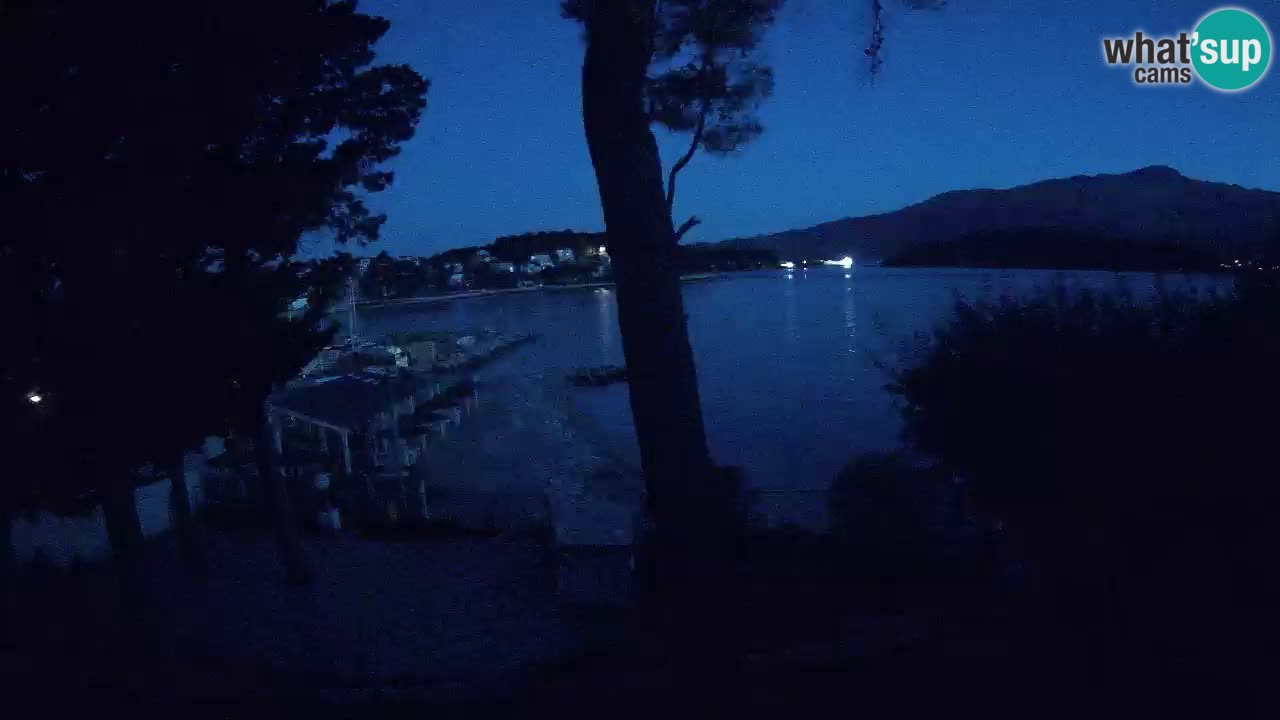 Webcam Lumbarda – Prvi Žal beach – Korčula
