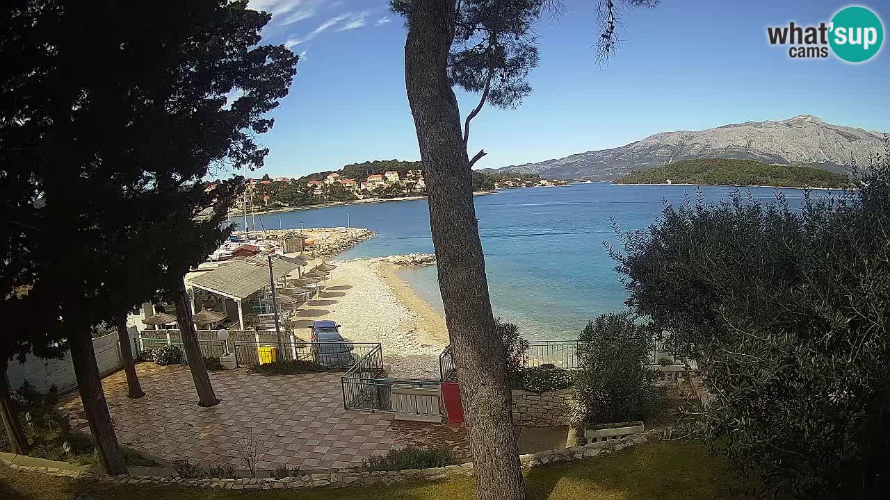 Webcam Lumbarda – Prvi Žal Strand – Korčula