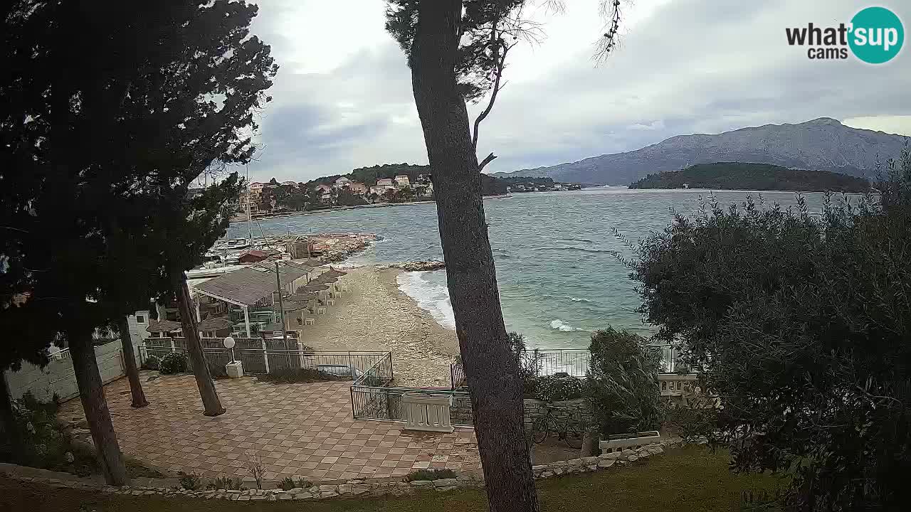 Webcam Lumbarda – Prvi Žal Strand – Korčula