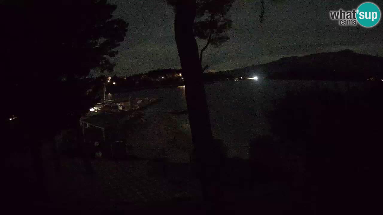 Livecam Lumbarda – Spiaggia Prvi Žal – Korčula