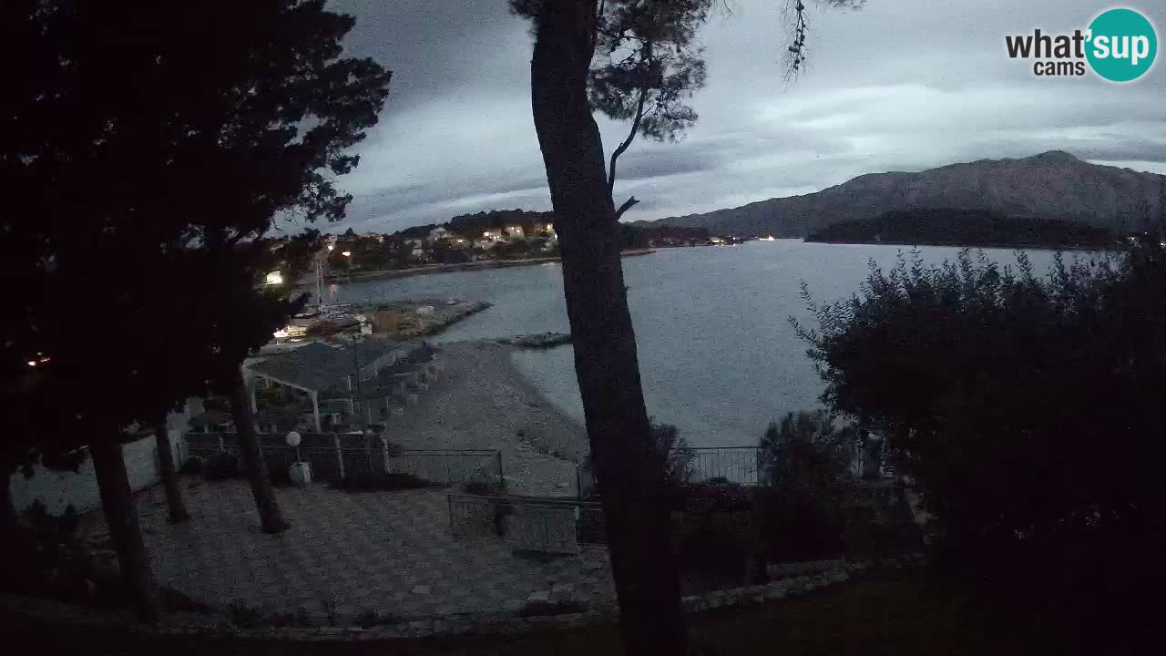 Camera en vivo Lumbarda – Playa Prvi Žal – Korčula