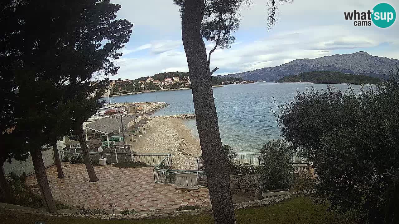 Webcam Lumbarda – Prvi Žal beach – Korčula