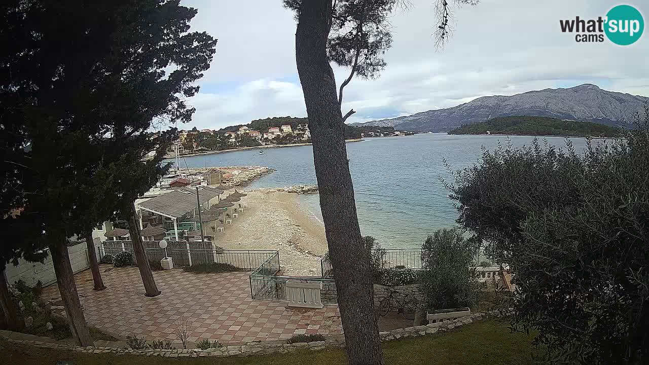 Webcam Lumbarda – Prvi Žal Strand – Korčula