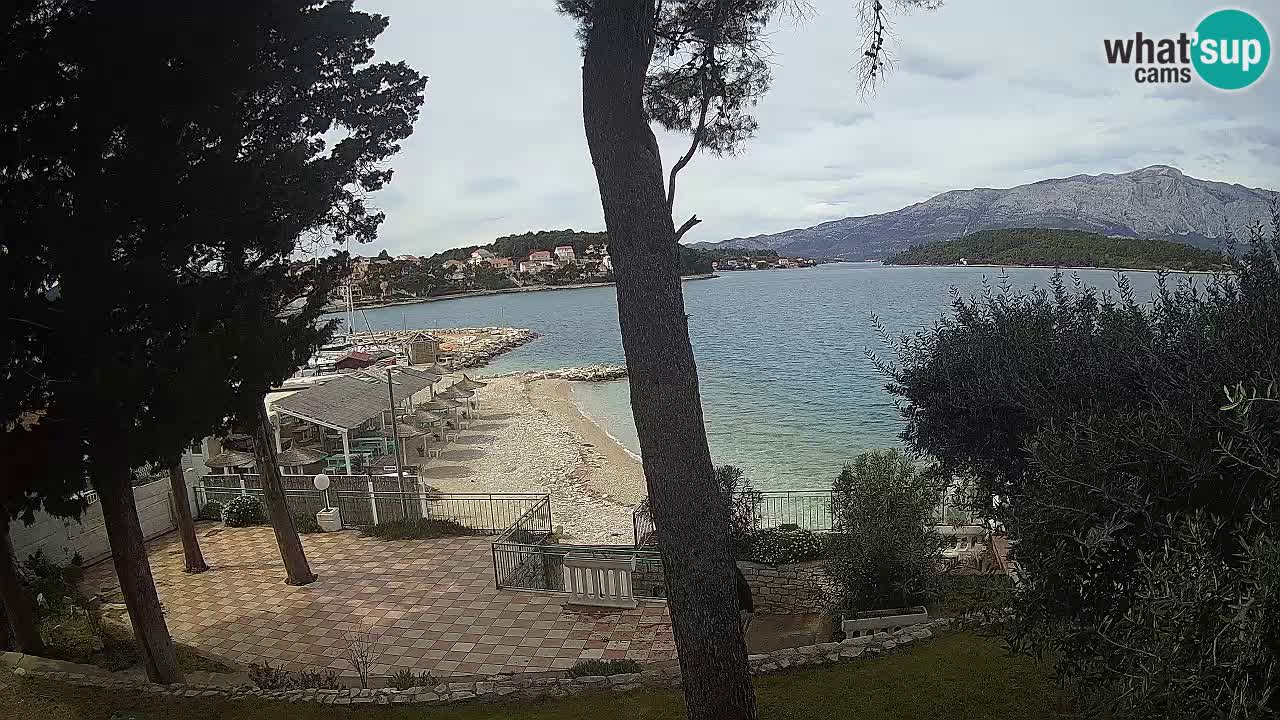 Webcam Lumbarda – Prvi Žal Strand – Korčula